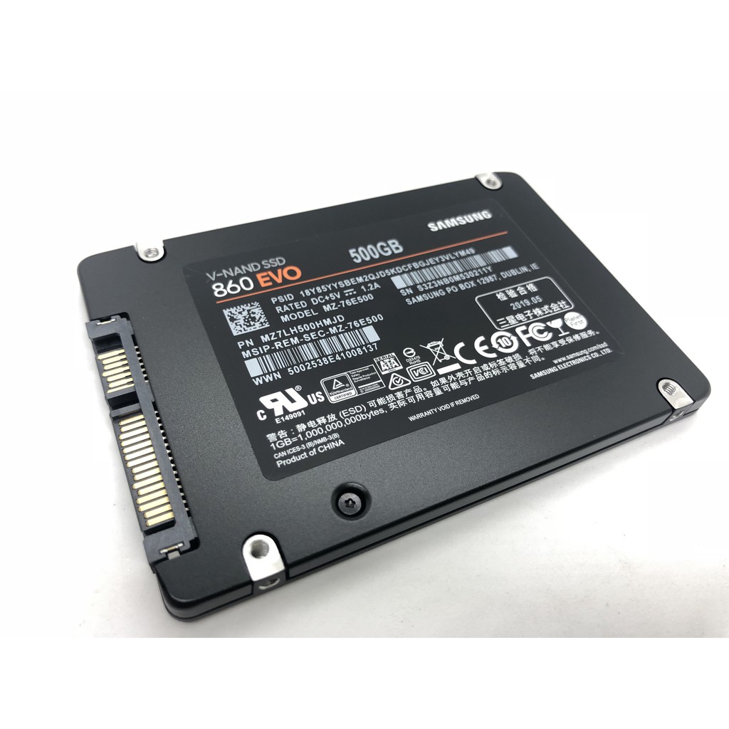 Ổ cứng SSD 500GB Samsung 860 EVO 2.5-Inch SATA III