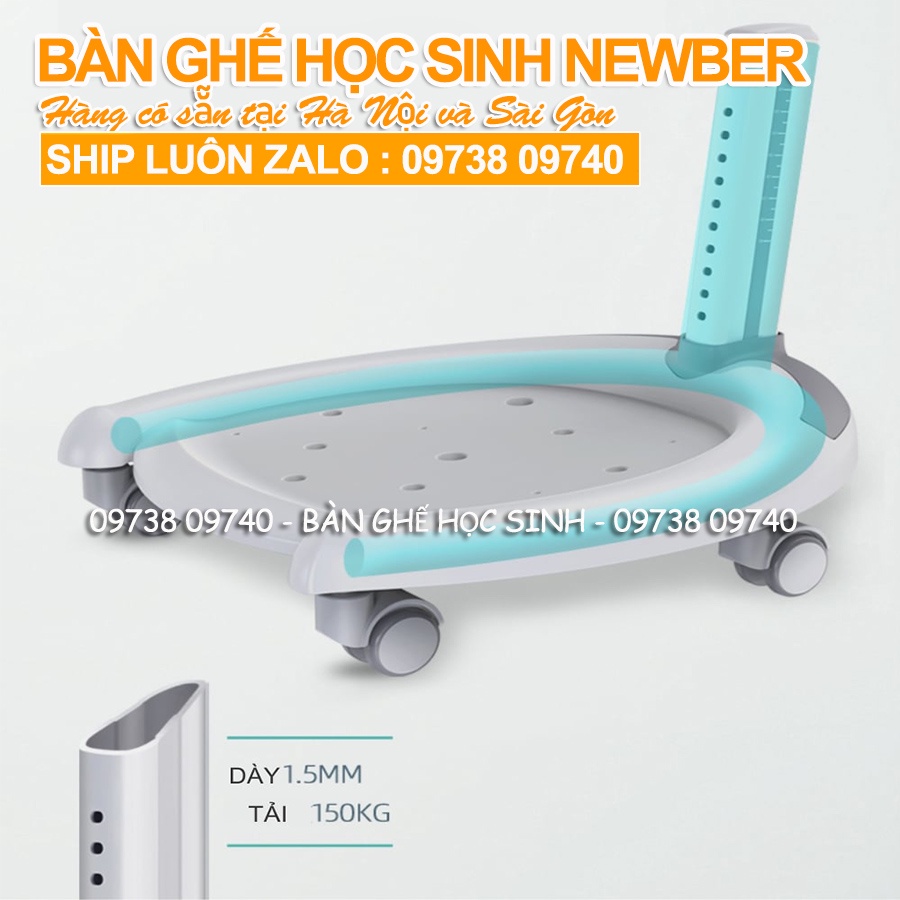 Ghế thông minh chống gù chống cận Hanover C02 - Ghế tiêu chuẩn Châu Âu C02