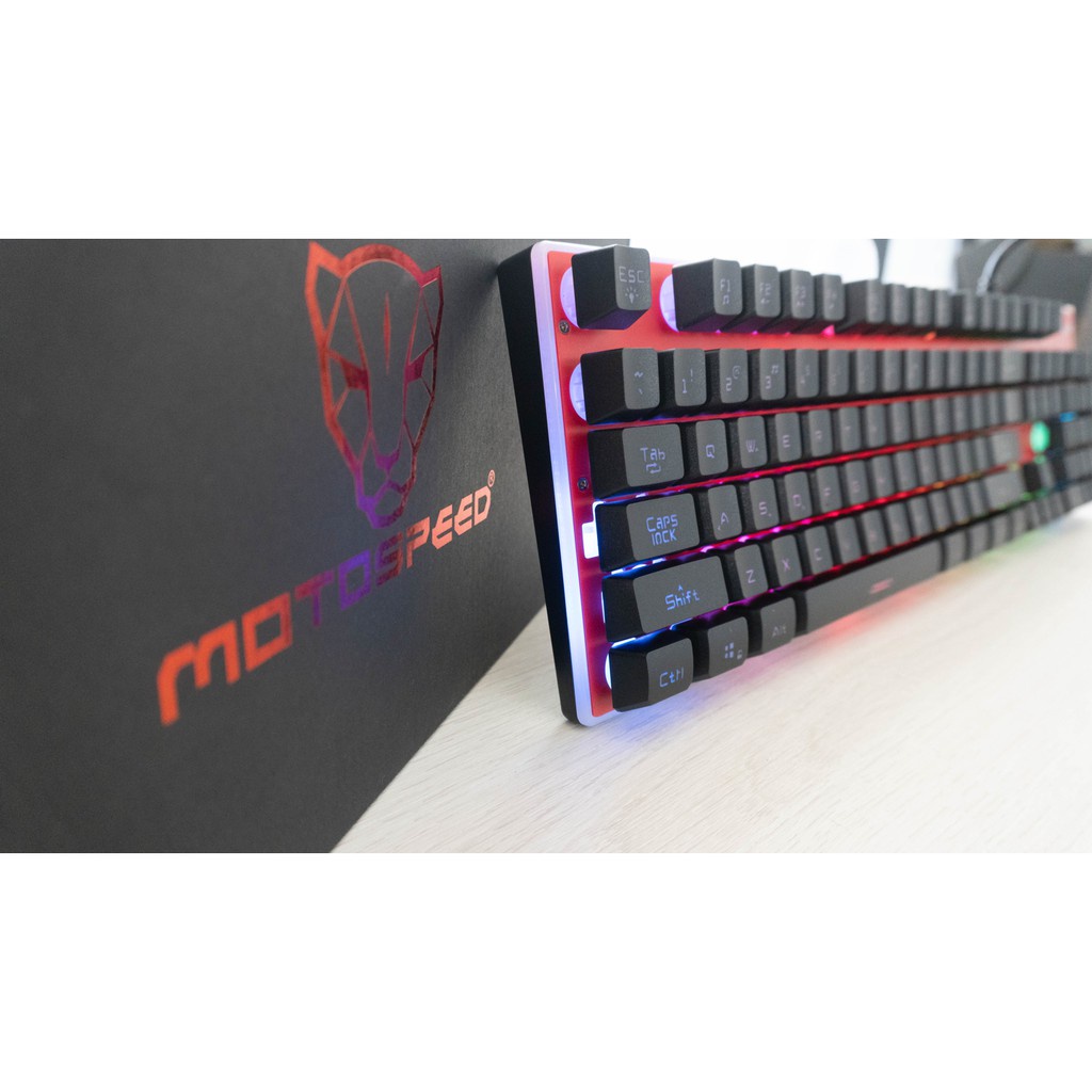 BÀN PHÍM GIẢ CƠ MOTOSPEED K11L Gaming Keyboard có LED RGB