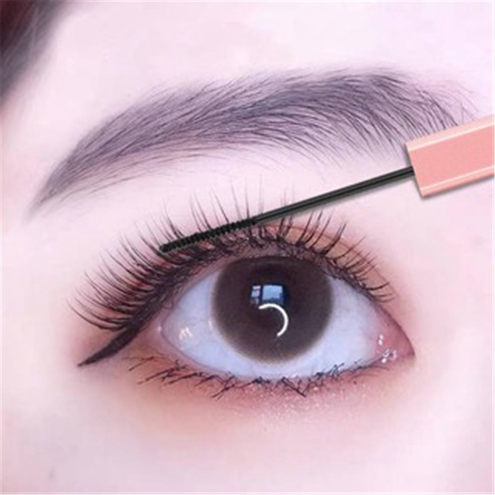 A194 - Bền mascara sẵn sàng kéo dài không thấm nước dày đầu chải đầu không bị nhòe mascara mồ hôi phổ biến học sinh trang điểm làm đẹp