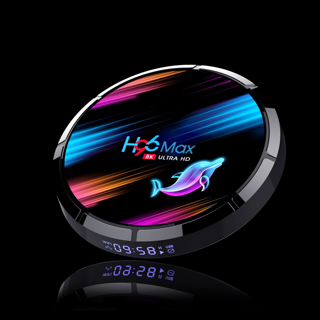 TV Box H96 Max X3 Android 9.0 S905X3 Cortex-A55 64 Bit 4GB / 32GB 2.4G & 5G WiFi H.265 VP9 I Miracast HD Kèm Phụ Kiện