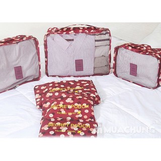 Set 6 túi đựng đồ du lịch cá nhân tiện dụng