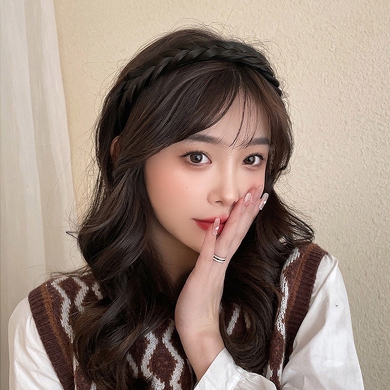 Cài Tóc Giả Thắt Bím Thời Trang Hàn Quốc