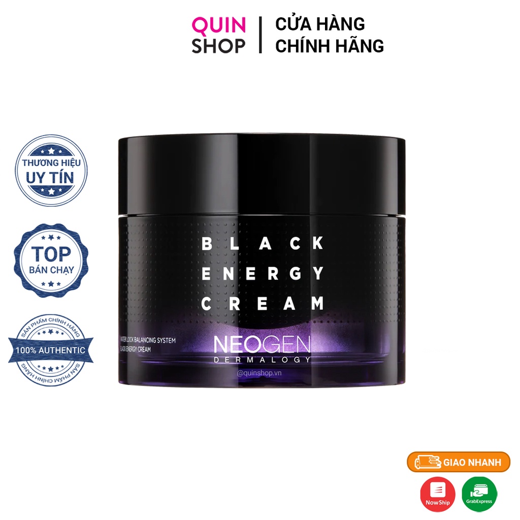 Kem Dưỡng Ẩm Dành Cho Da Dầu Nhạy Cảm Neogen Black Energy Cream