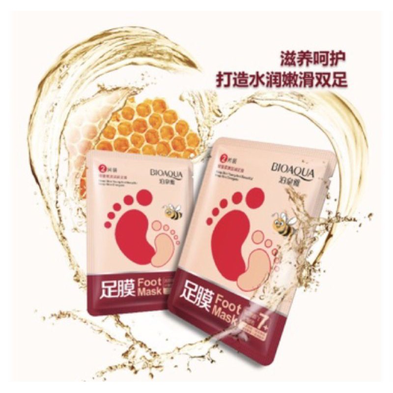 Mặt nạ dưỡng da chân Bioaqua Foot mask | BigBuy360 - bigbuy360.vn