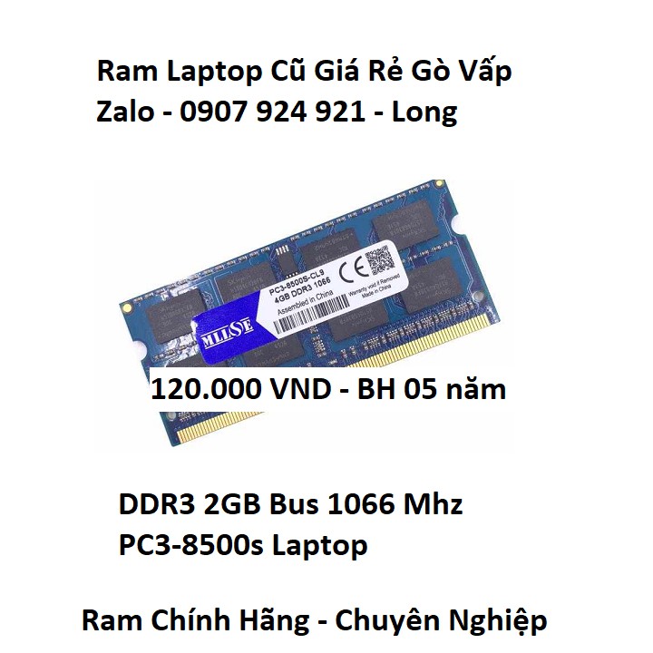 Ram Laptop 2Gb 1066 Cũ Nhiều Hãng Tháo Máy | BigBuy360 - bigbuy360.vn