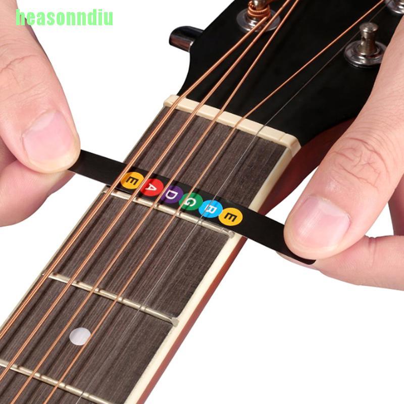 Đề can dán cần đàn guitar nhiều màu sắc