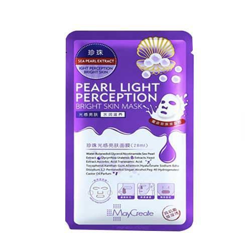 (1 miếng) Mặt nạ dưỡng trắng da Pearl Light Perception Bright Skin Mask