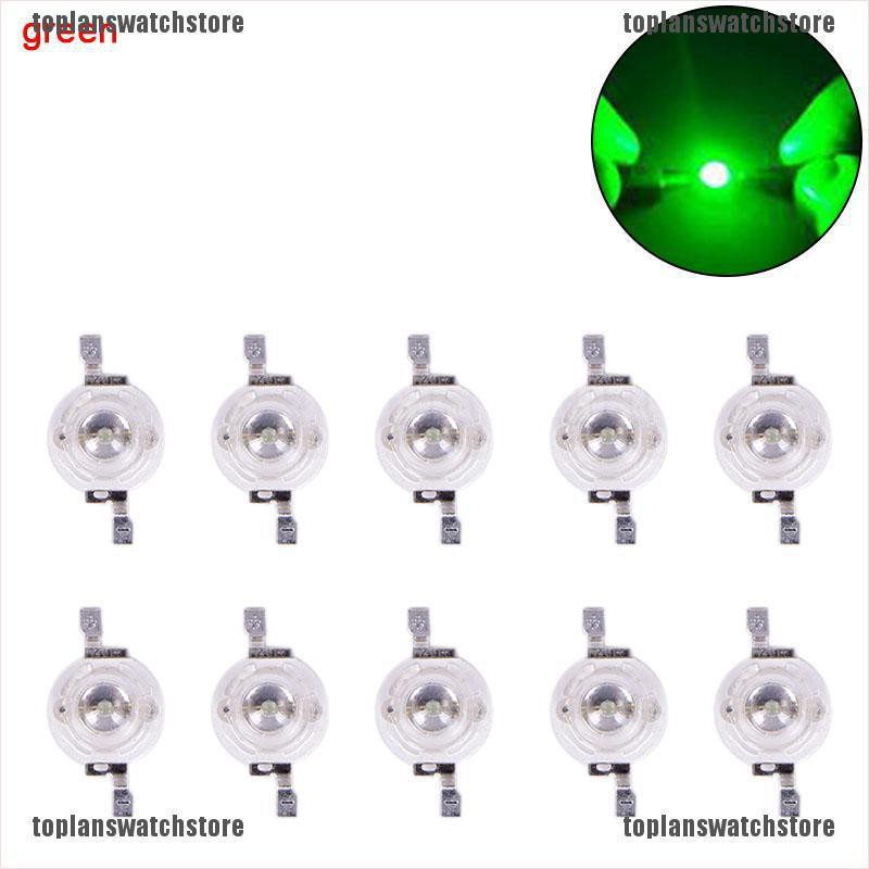 Bộ 10 Bóng Đèn Led Công Suất Cao 1W