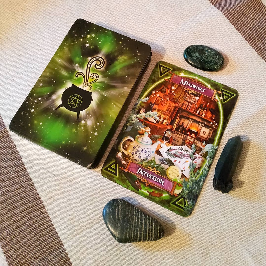 Bộ Bài Witches Kitchen Oracle (Mystic House Tarot Shop) - Bài Gốc Authentic Chính Hãng 100%