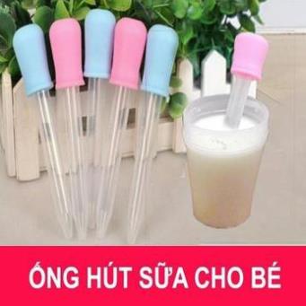 Ống bón sữa, hút sữa, bón thuốc an toàn cho bé 5ml