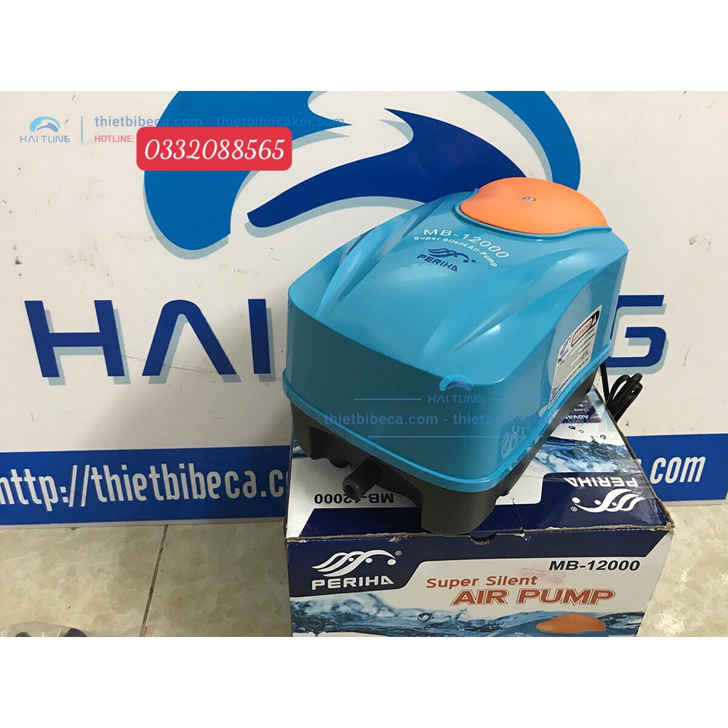 Máy sục oxy, máy sủi khí siêu tiết kiệm điện dành cho hồ koi Periha MB 4000-18000