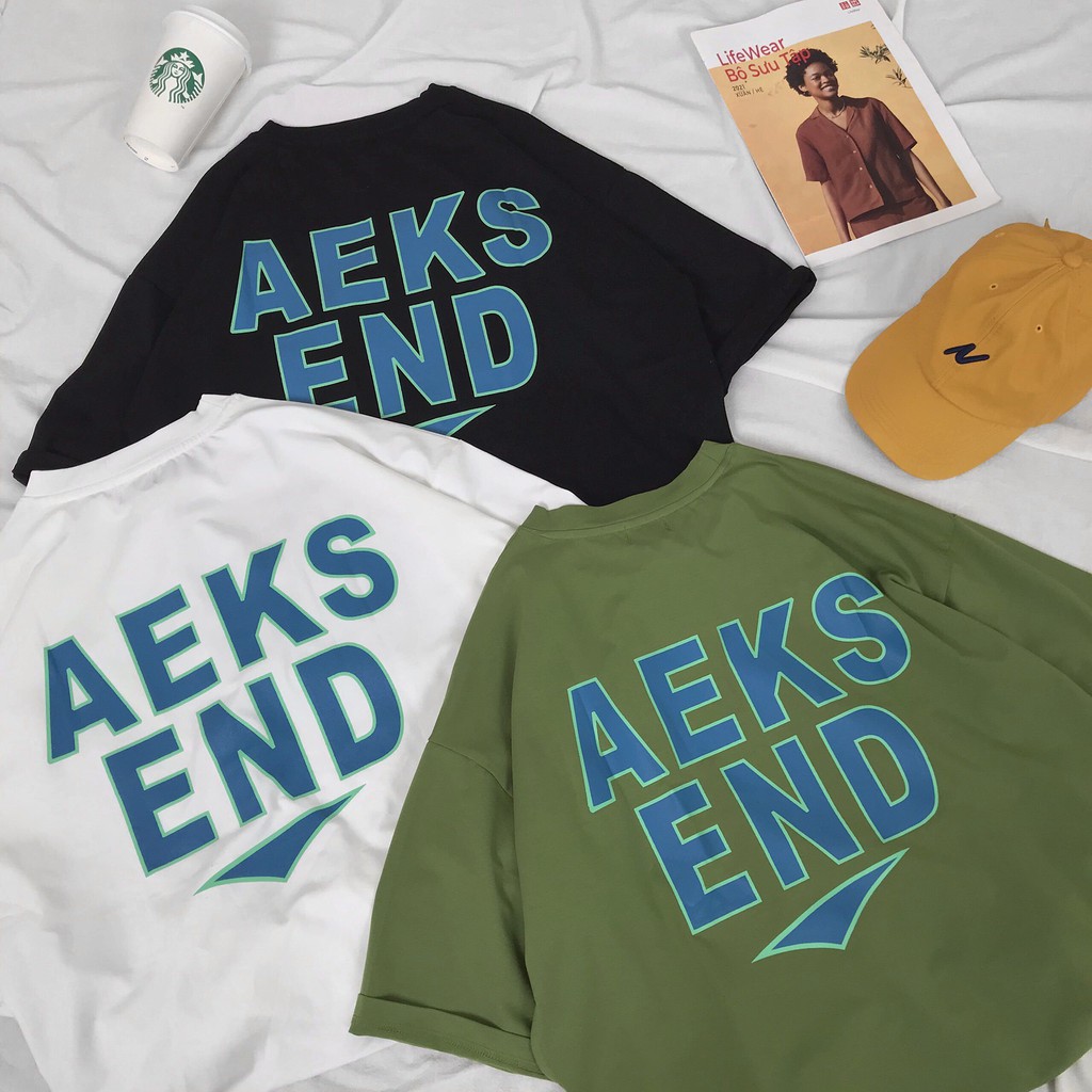 Áo phông Oversize AEKS,JACKLANE , Áo cộc tay Unisex Jack Lane | BigBuy360 - bigbuy360.vn