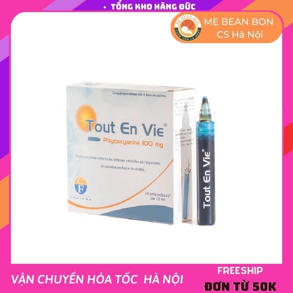 Tảo biển Tout En Vie, Pháp (14 ống dạng nước) kèm vitamin C với nhiều công dụng tuyệt vời - trend girls online