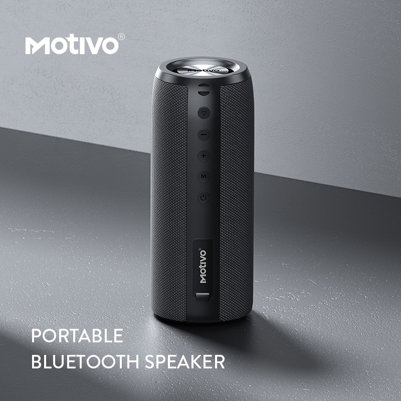 ✔ Loa bluetooth MOTIVO S11 âm thanh siêu trầm chống thấm nước và phụ kiện