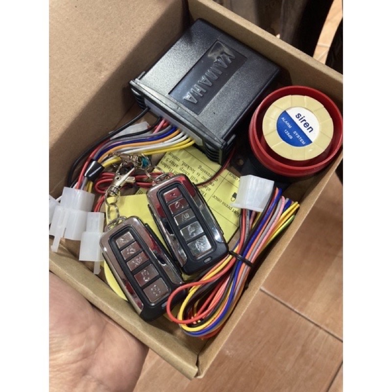 Chống Chộm 5 Nút Đề Từ Xa Gắn Xe Ga Xe Số Xe Côn