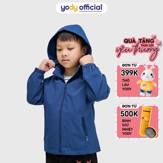 Áo khoác gió bé trai bé gái YODY 2 lớp nhiều màu dễ thương ấm áp AKK4001