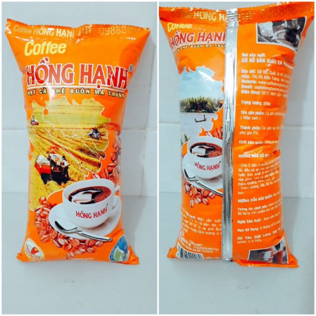 Cà phê pha phin Hồng Hạnh - Gói 500gram đủ loại
