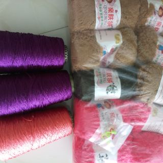 Len xù và sợi dù