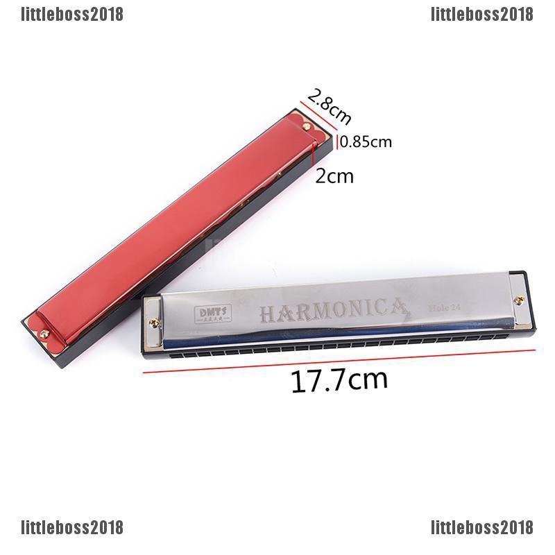 Kèn harmonica 24 lỗ dành cho người mới tập chơi