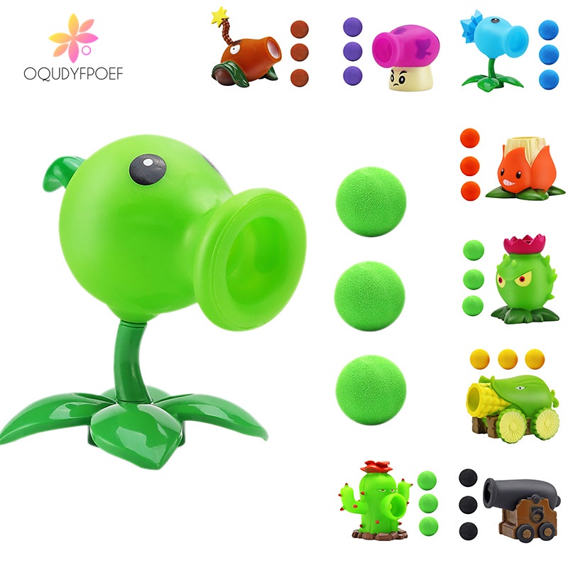 Mô Hình Nhân Vật Game Plants Vs Zombies Bằng Nhựa ABS