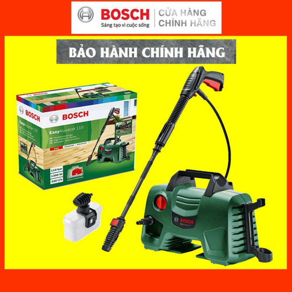 [HÀNG CHÍNH HÃNG] Máy Phun Xịt Rửa Bosch Easy Aquatak 110 - 06008A7FK0 , Giá Cạnh Tranh, Chất Lượng Hàng Đầu