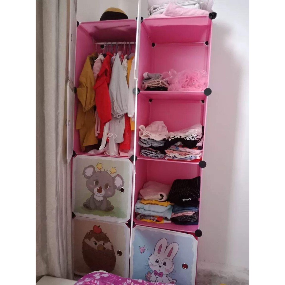 [ MỚI VỀ] TỦ NHỰA LẮP GHÉP THÔNG MINH 6 Ô ĐỂ ĐỒ ĐA NĂNG