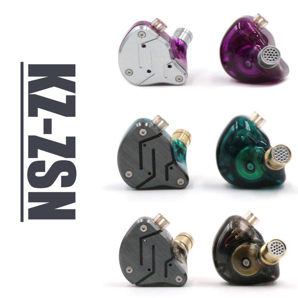 Tai nghe nhét trong KZ ZSN 1DD + 1BA chống ồn âm thanh sống động chất lượng cao thumbnail