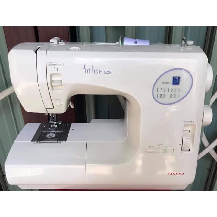 Máy May Gia Đình Nhật Singer Fitline 6200 - 6700 - May Cơ Bản - Kích Thước 41x17x29 - Cực Êm - Siêu Bền - BH 18 Tháng