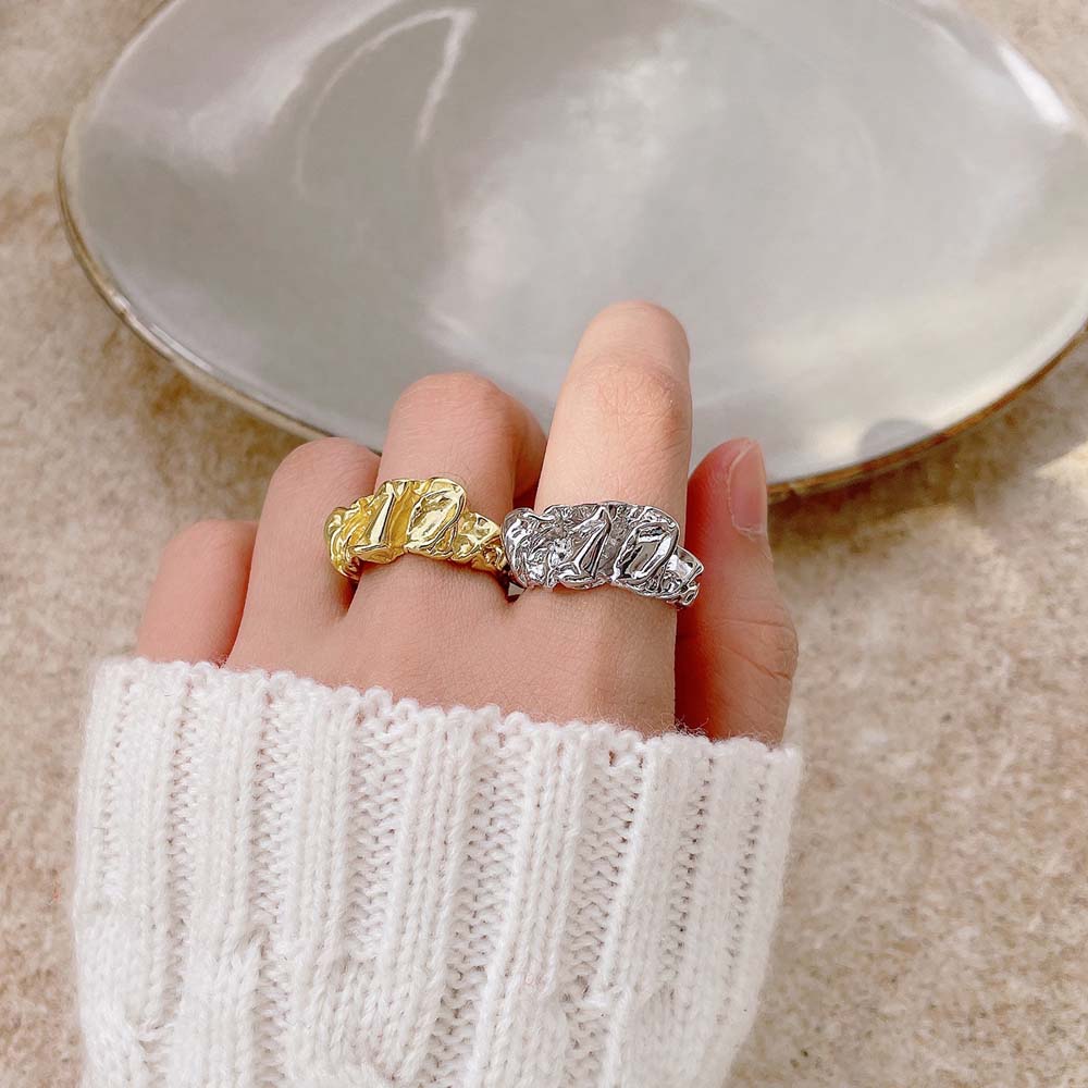 Nhẫn Đeo Tay Kim Loại Phong Cách Âu Mỹ Cho Nữ