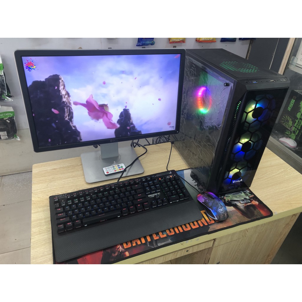 [Mã 229ELSALE hoàn 7% đơn 300K] Case Máy Tính Bàn Chơi Game PUBG, LoL,CF, Fifa cấu hình cao giá rẻ