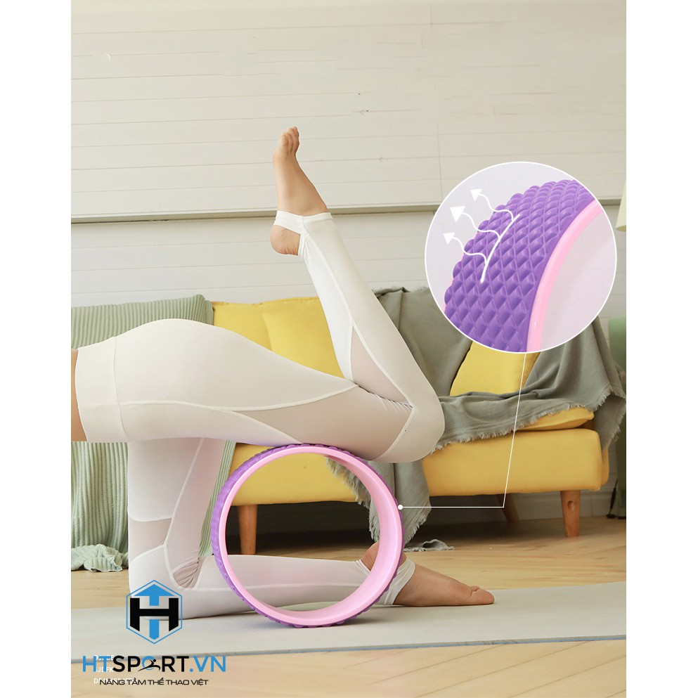 Vòng tập Yoga nhựa ABS 32cm Cao Cấp Chính Hãng Yoga Wheel