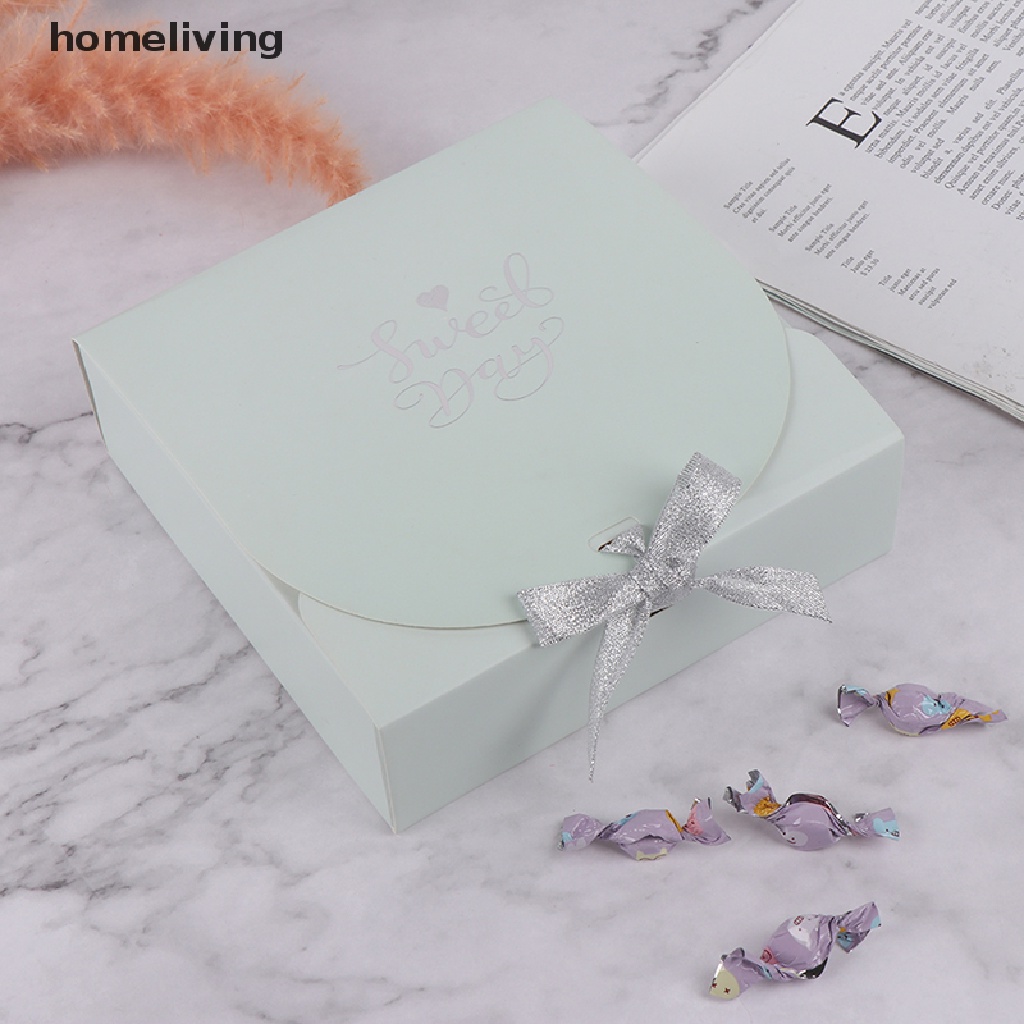 Hộp Giấy Kraft Đựng Kẹo Họa Tiết Đá Hoa Cương Sáng Tạo DIY