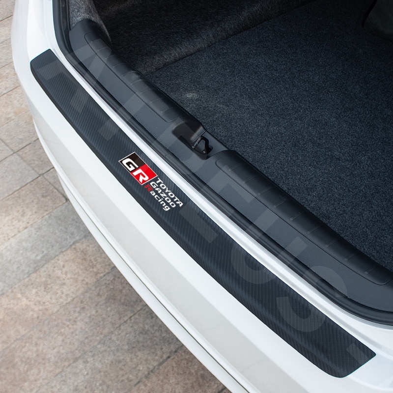 Miếng Dán Cửa Xe Hơi Toyota Avanza Rush Kijiang Innova Calya Razie Yaris Wish Corolla Cross Bằng Sợi Carbon