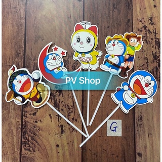 Que cắm đoremon có 2 mẫu
