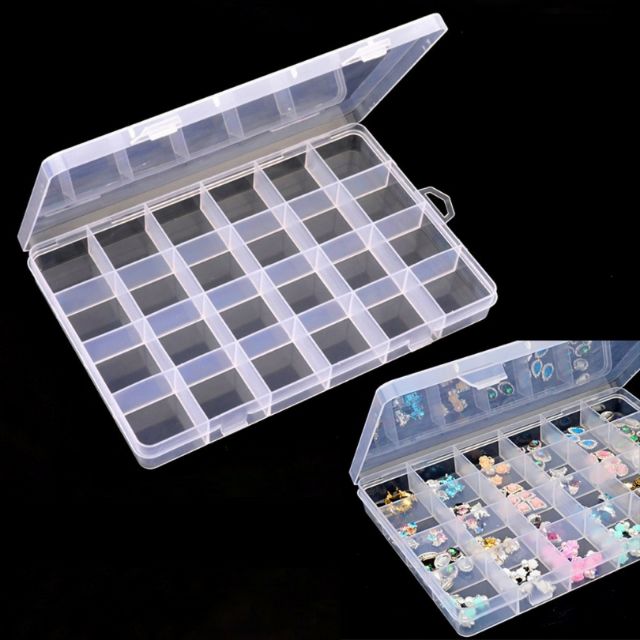 Hộp nhựa 24 ô đựng đá