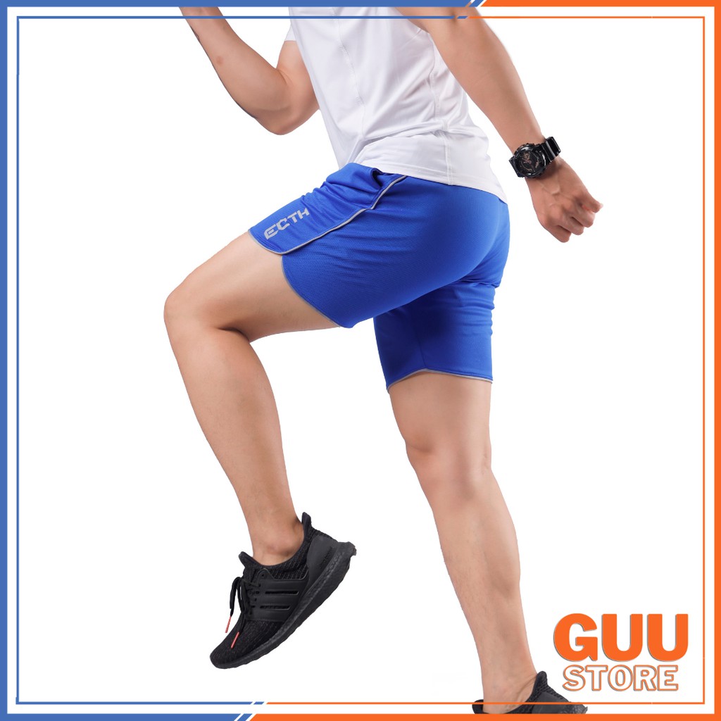 Quần đùi thể thao nam thoáng mát chất liệu thun lạnh 4 chiều co giãn tốt, quần tập gym, chơi thể thao cho nam | BigBuy360 - bigbuy360.vn