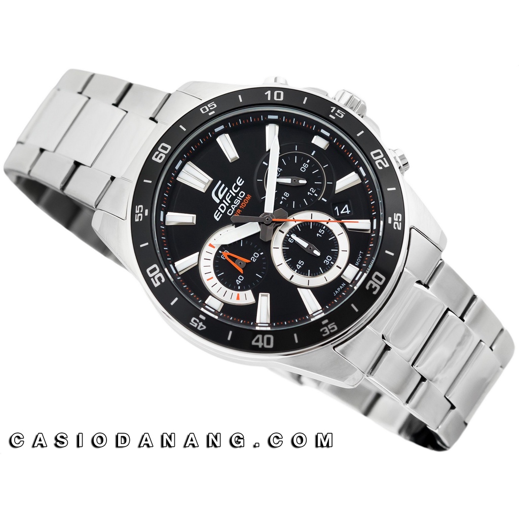 Đồng hồ nam dây kim loại Casio Edifice chính hãng Anh Khuê EFV-570D-1AVUDF