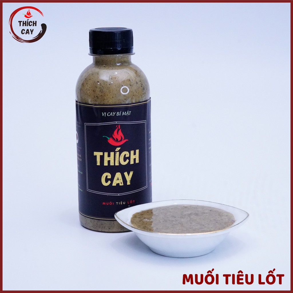 Nước chấm tiêu lốt Thích Cay, tương chấm nem, chấm chả, cay thơm ngon, muối tiêu gia truyền | BigBuy360 - bigbuy360.vn