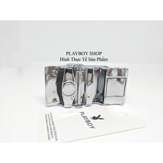 Thắt Lưng Da Playboy Bạc TLBK05