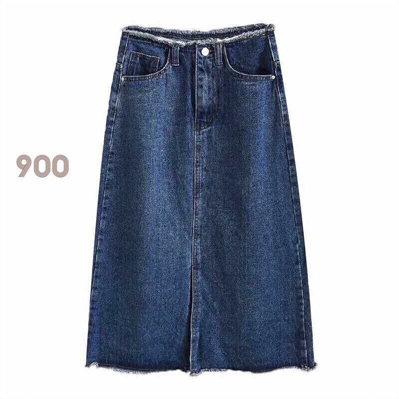 [ẢNH THẬT + VIDEO] Chân Váy Jeans Nữ Thời Trang Cao Cấp OHS900