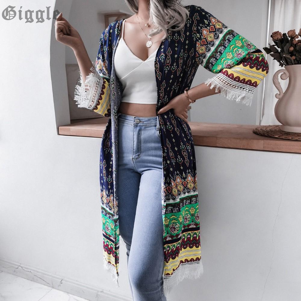 Áo Khoác Cardigan Tay Loe Hoạ Tiết Hoa Phong Cách Retro