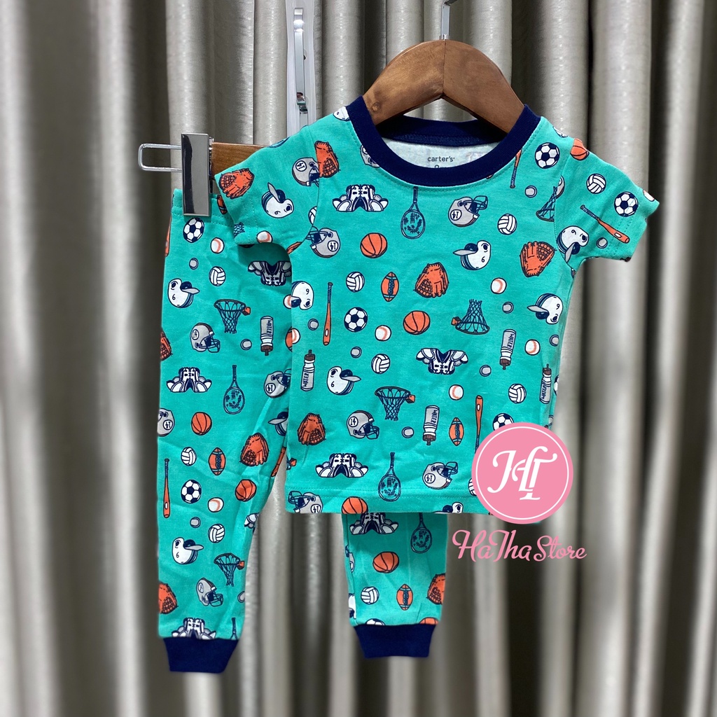Đồ bộ phôm ôm C'4RT£R cho bé trai sơ sinh (6-8,5kg)