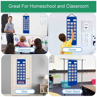 SELAN Visual Schedule for Home Day Night Autism Routine Chart Cards Visual Wall Planner Chore Chart for Daily Kids Toddl