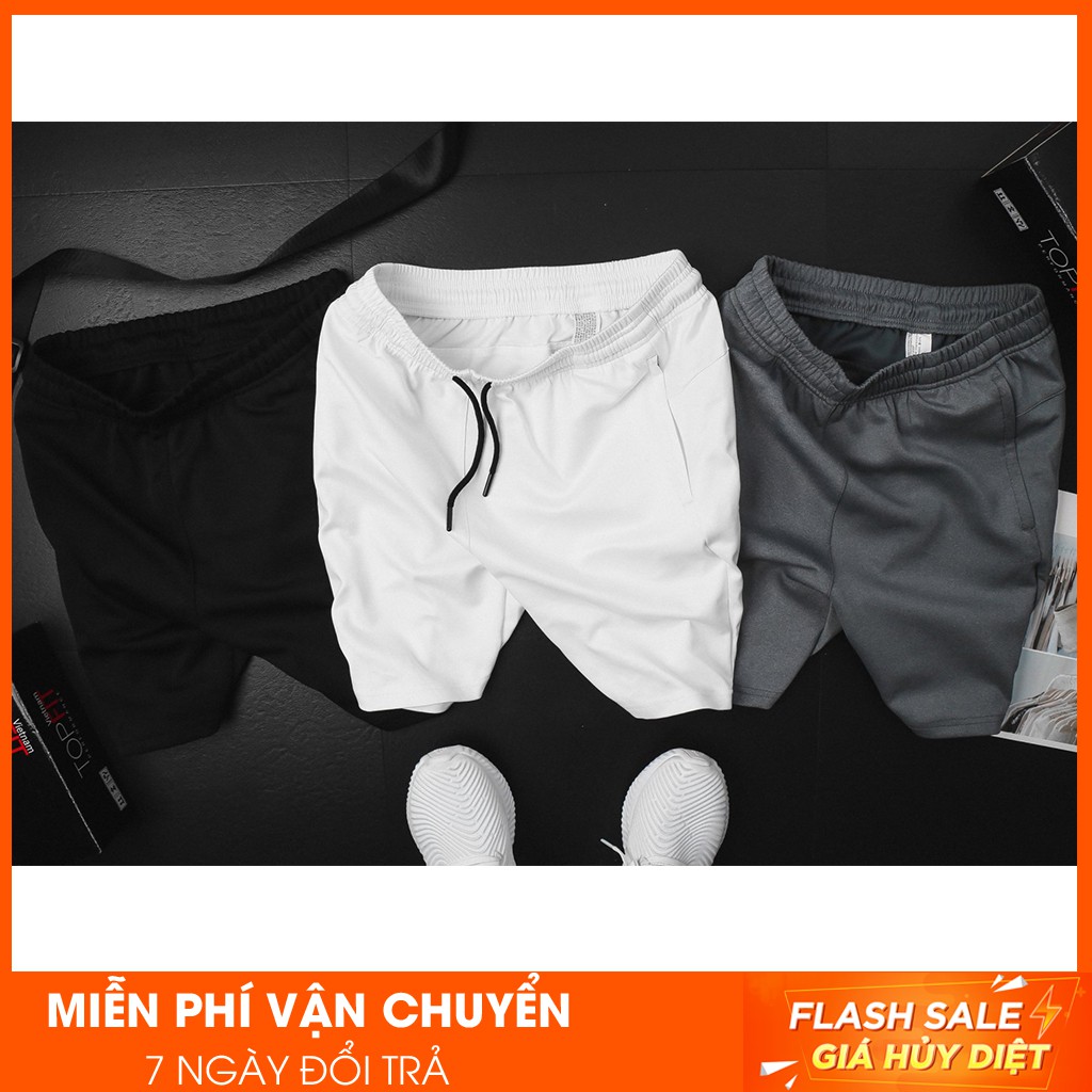 Quần short thun basic co dãn 4 chiều [ảnh thật]