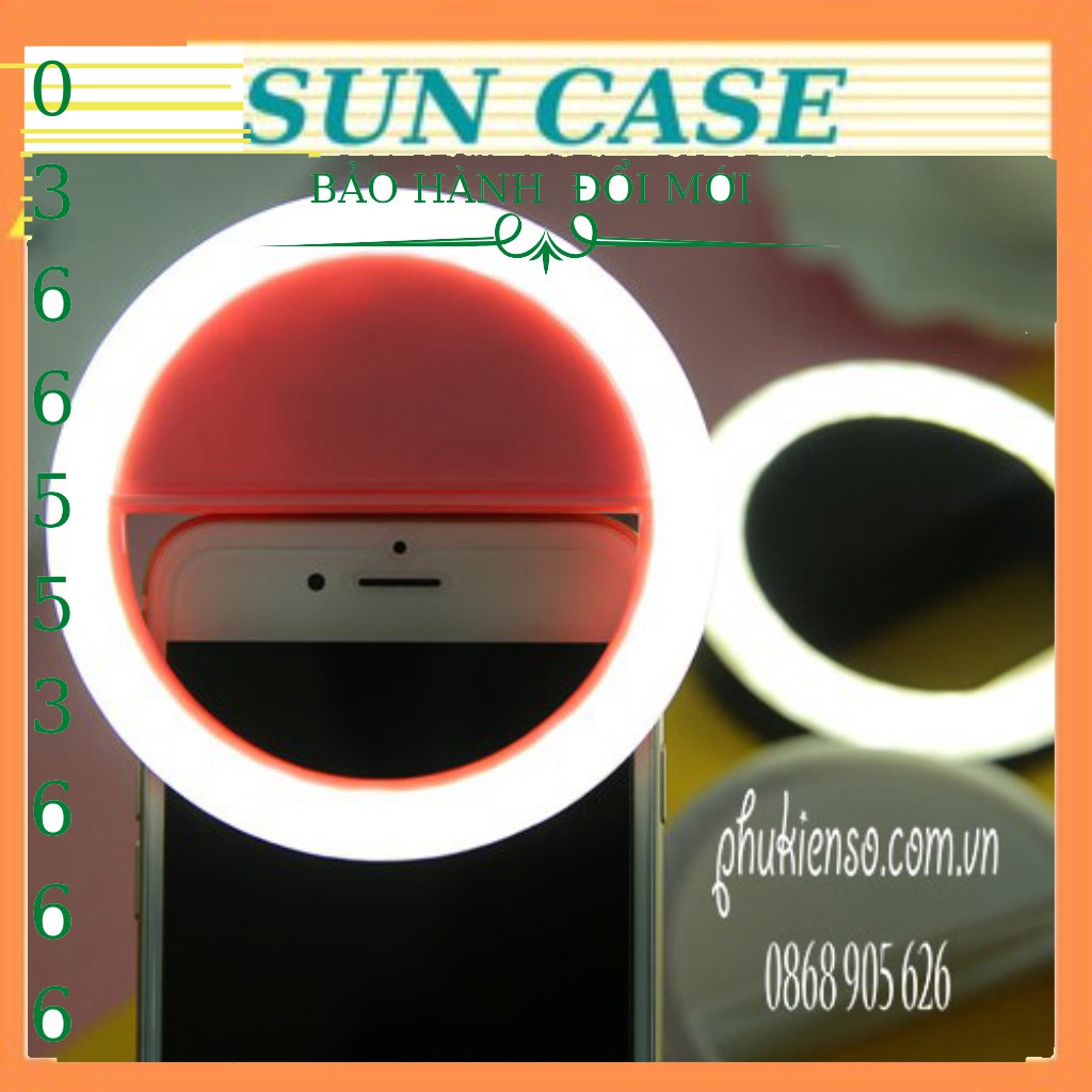 Đèn Selfie Ring light Cực sáng - Tặng kèm dây sạc - Dino Case