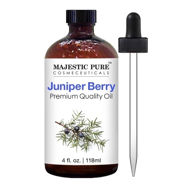 Tinh dầu bách xù cao cấp tự nhiên Majestic Pure Juniper berry Oil 118ml USA