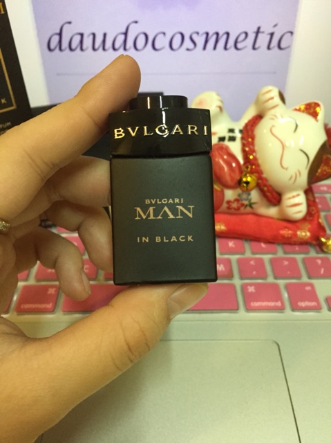 Chính Hãng . [mini nam] Nước hoa Bvlgari Man In Black EDP 5ml Chuẩn Auth 1