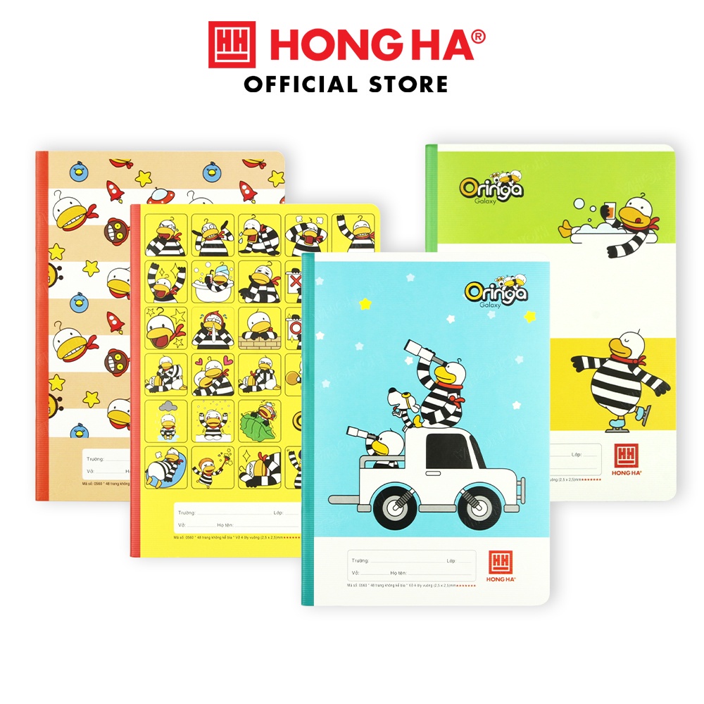 (5q) Vở 4 Ô ly 48 trang School Oringa Galaxy 0560 ĐL110gms - độ trắng cao -vpp Diệp Lạc (sỉ/lẻ)