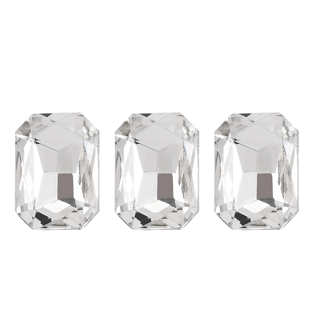 Rectangle Octagonal Crystal Glass Diamond Mobile Phone Case